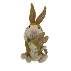 Little Rabbit “Ready For Bed” Bunnies Soft Plush Beanie Toy Little Tiger Press